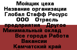 Мойщик цеха › Название организации ­ Глобал Стафф Ресурс, ООО › Отрасль предприятия ­ Другое › Минимальный оклад ­ 18 000 - Все города Работа » Вакансии   . Камчатский край,Петропавловск-Камчатский г.